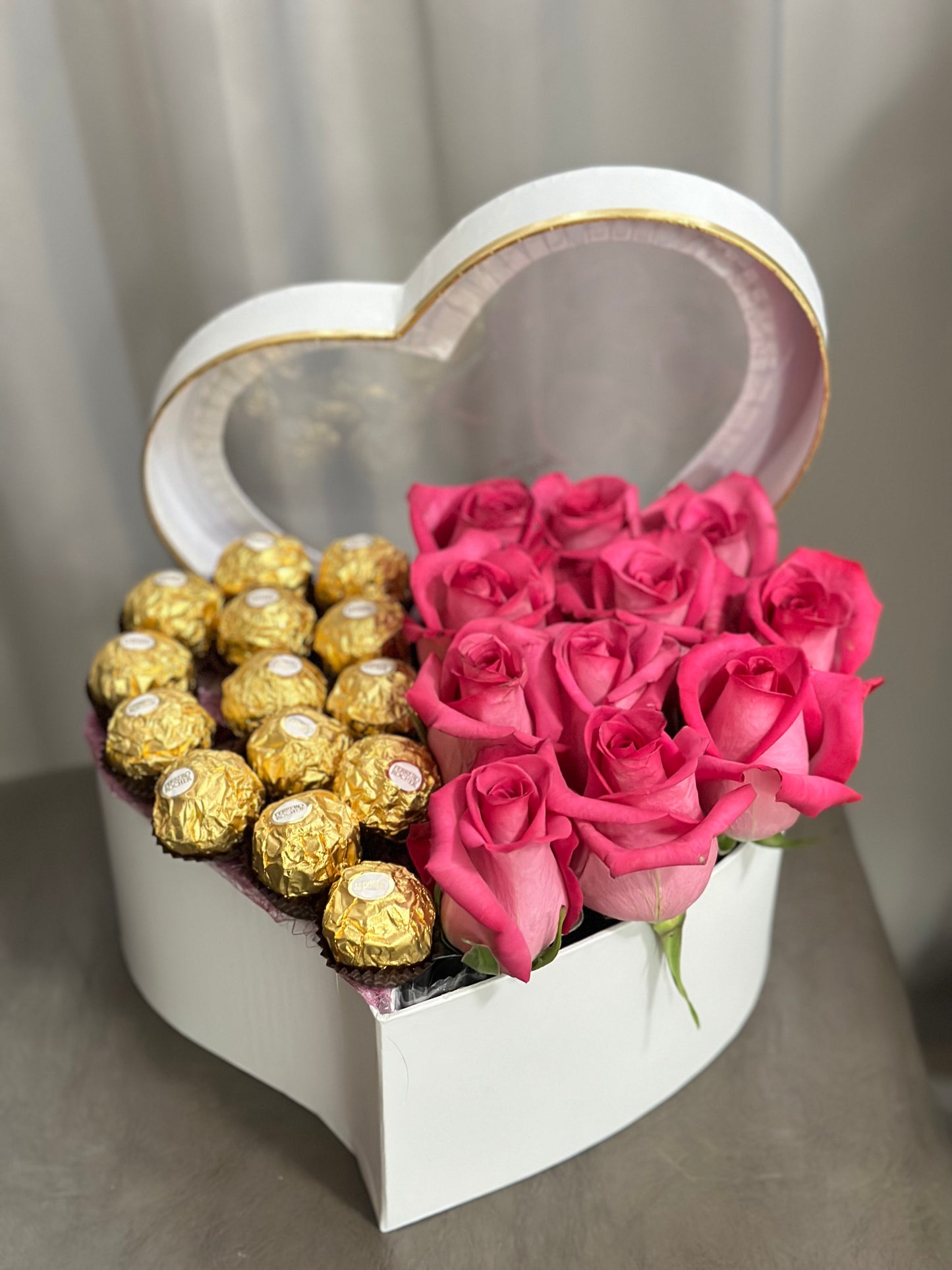 Roses and Chocolate Combination