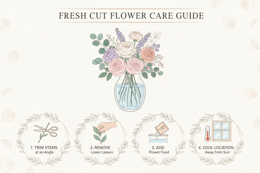 Wonder how to keep your flowers fresh?