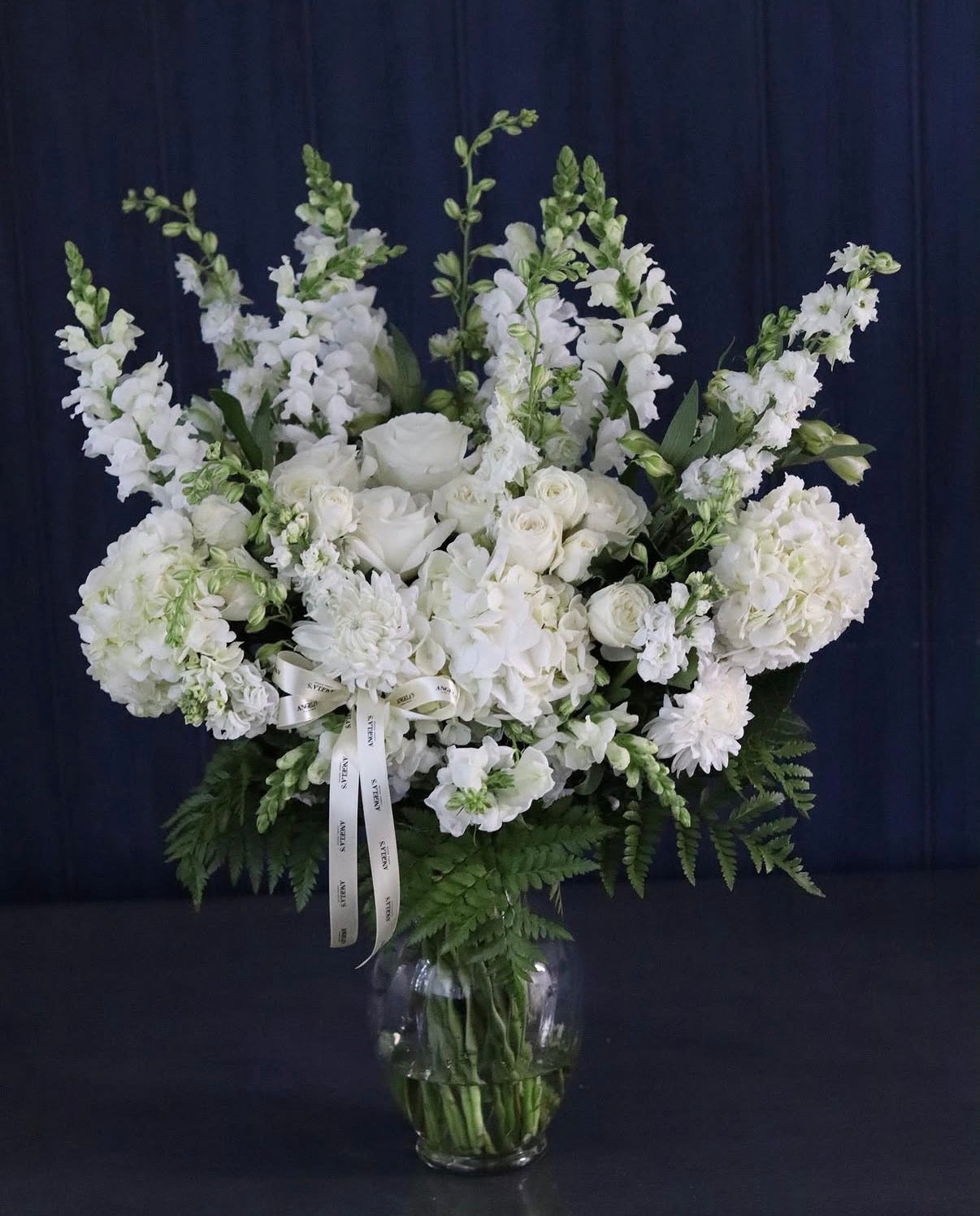 Beauty in white and green