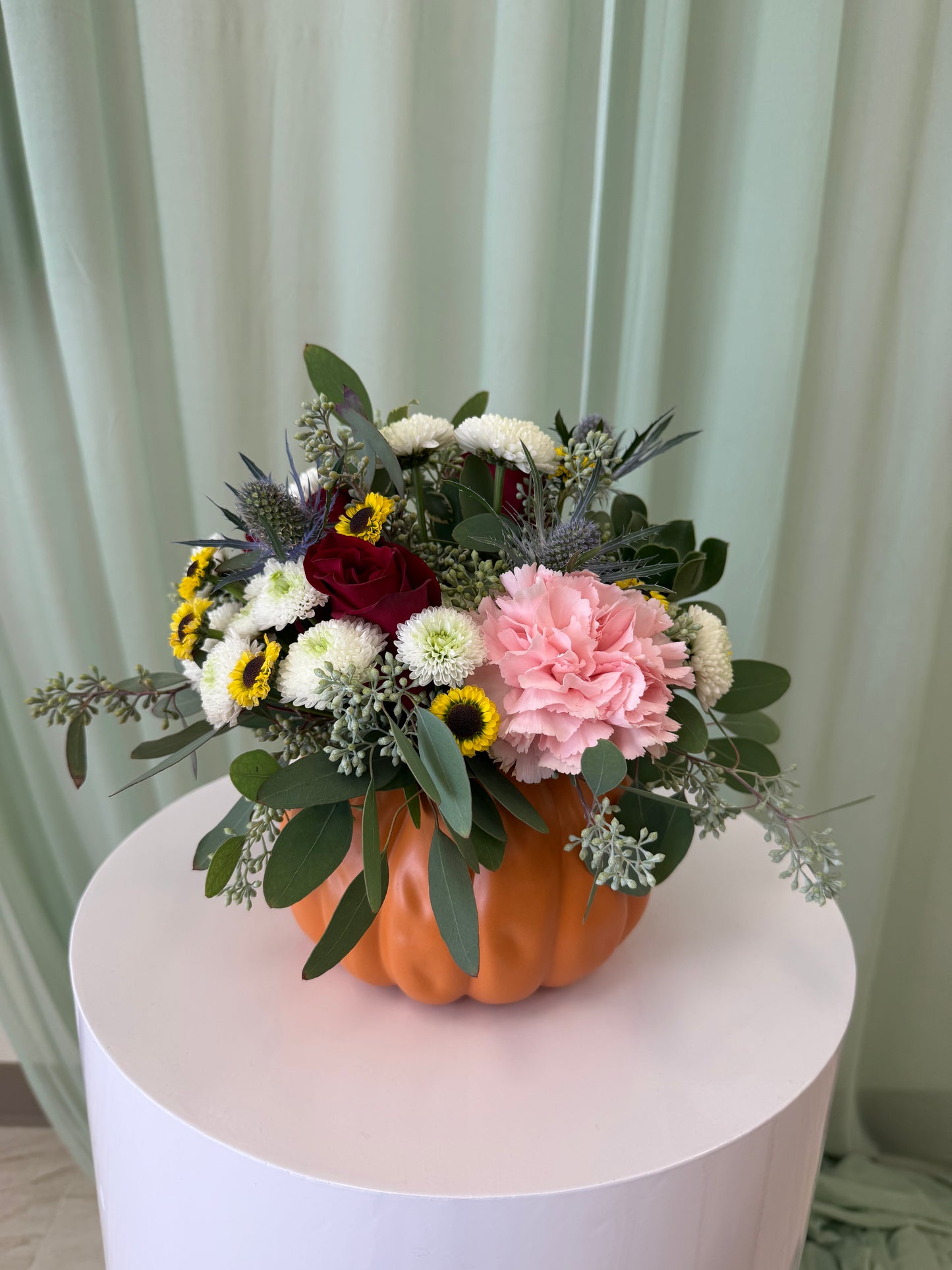 Pumpkin arrangement