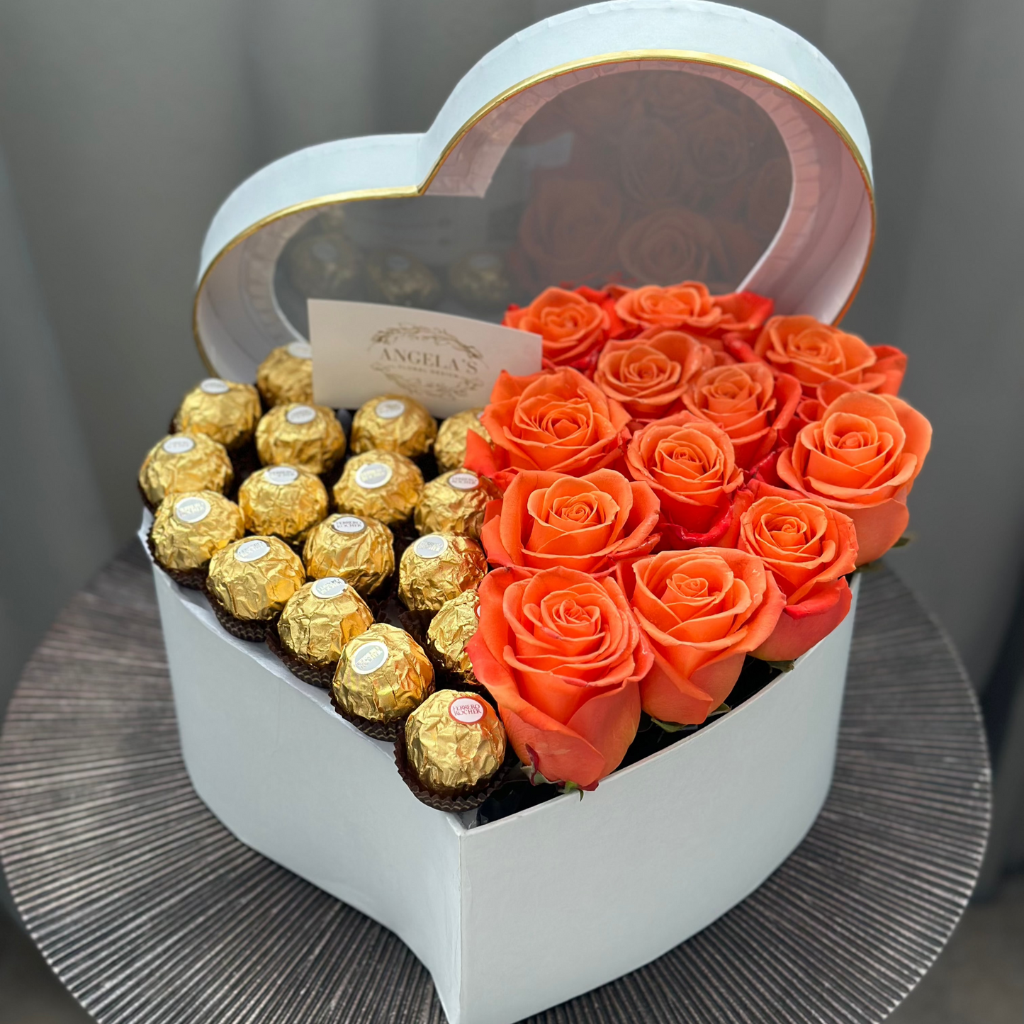 Roses and Chocolate Combination